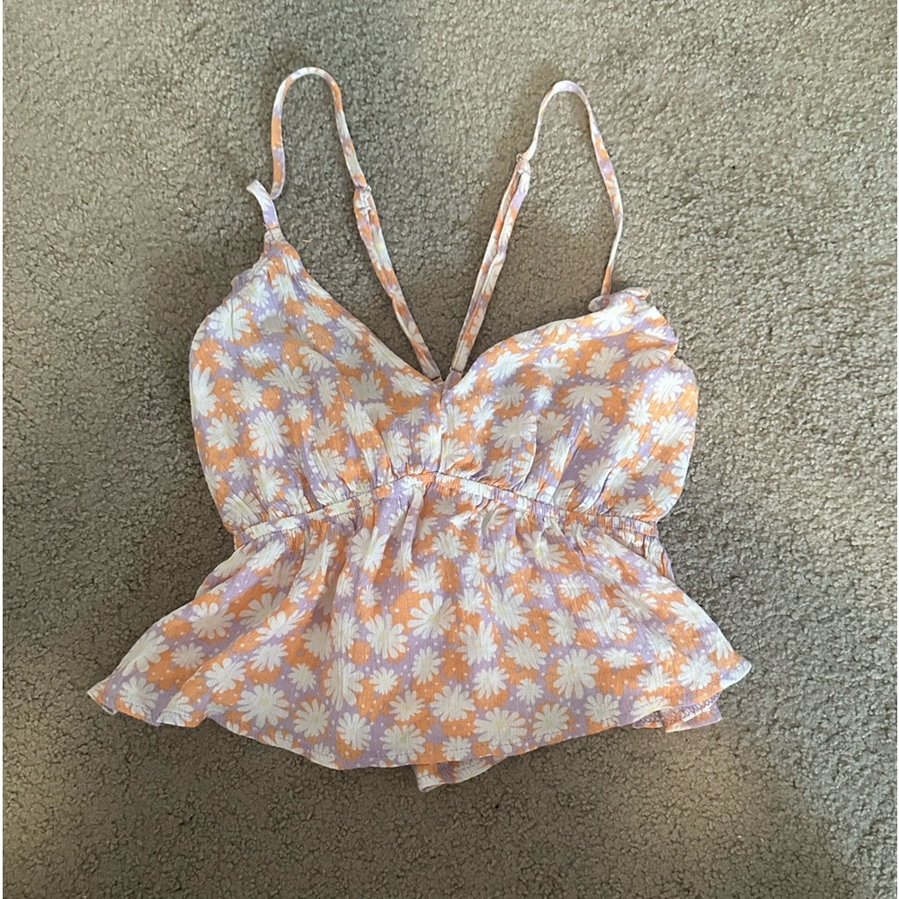 RSQ Tank top with cross straps